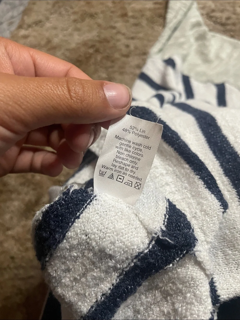 J.Crew Woman’s Stripe‎ Shirt Size Small